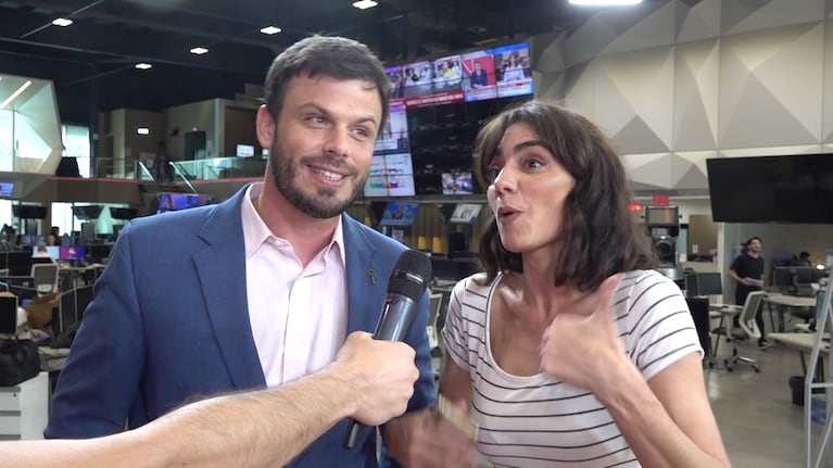 Ignacio Nacho Otero y Valeria Sampedro. (Foto: Ciudad)