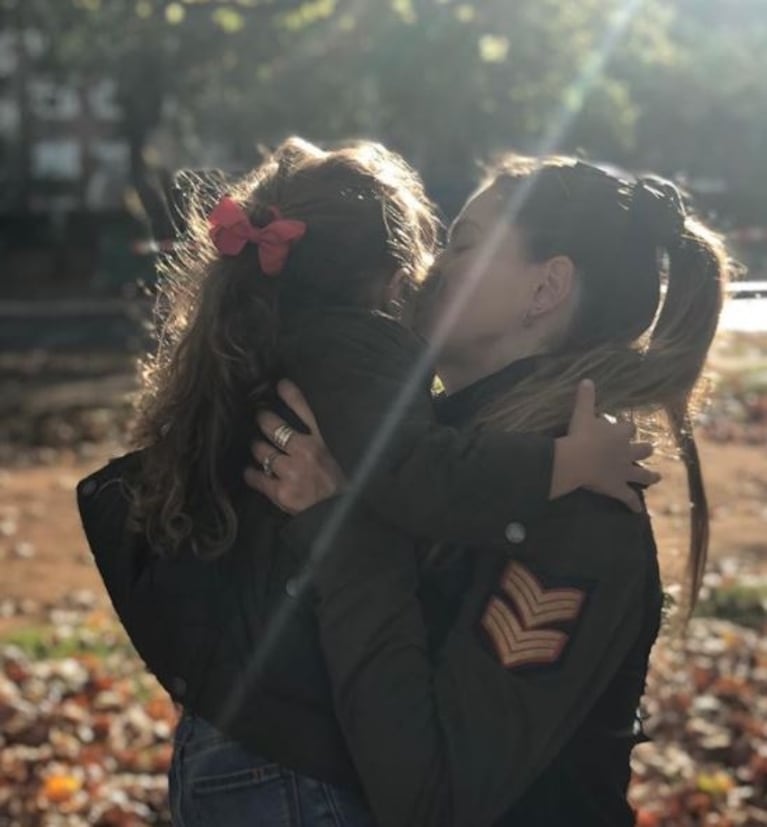¡Igualita a mamá! La China Suárez mostró el tierno cambio de look de su hija Rufina 