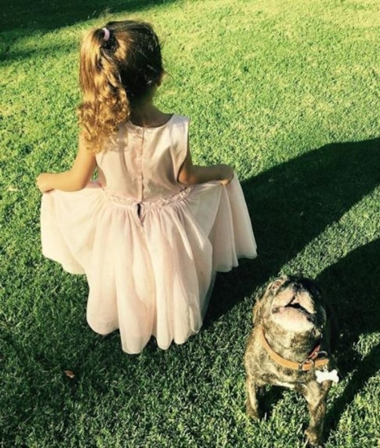 ¡Igualita a mamá! La China Suárez mostró el tierno cambio de look de su hija Rufina