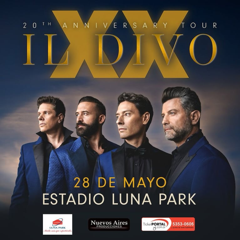 Il Divo en Argentina: fecha y cómo comprar las entradas