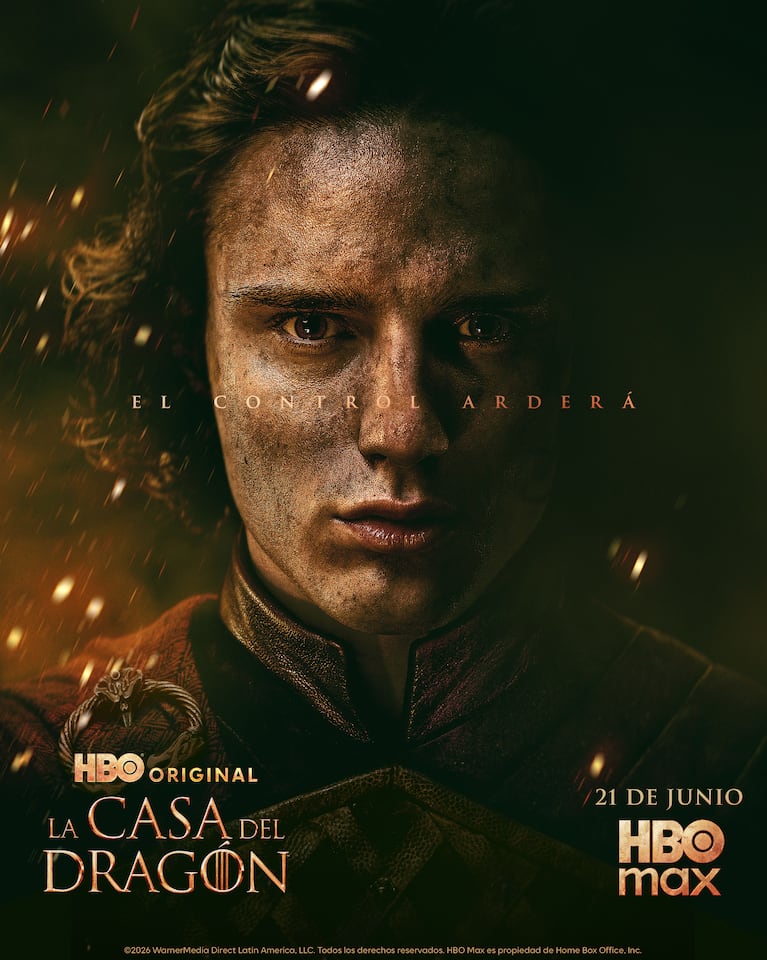 Imagen promocional de La Casa del Dragón (Foto: gentileza HBO Max)