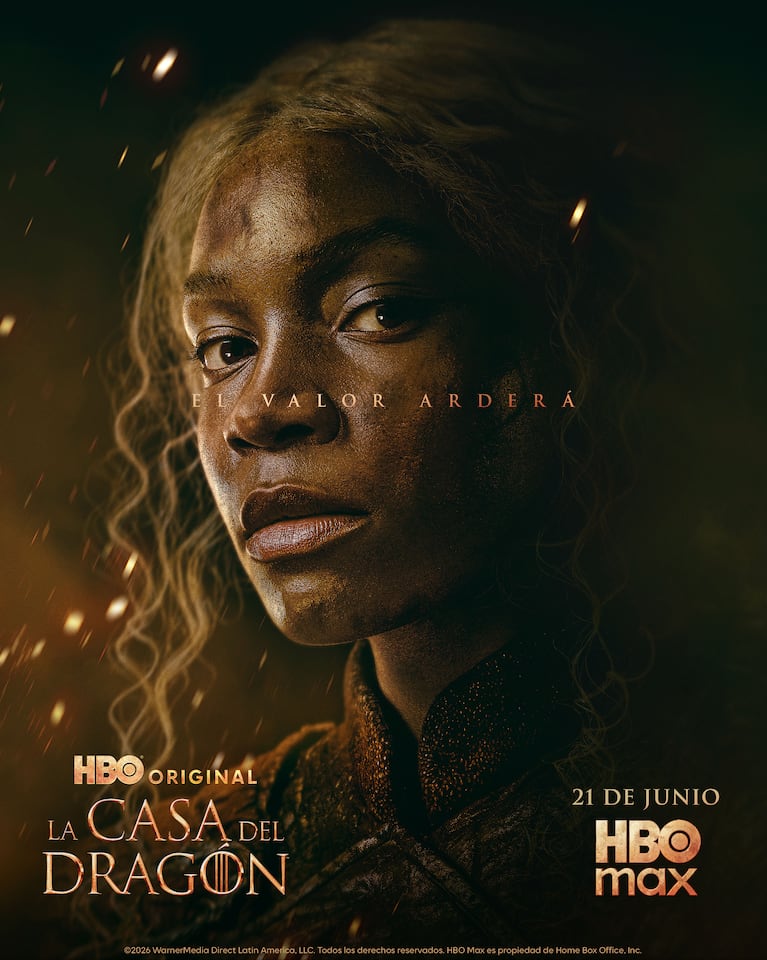 Imagen promocional de La Casa del Dragón (Foto: gentileza HBO Max)