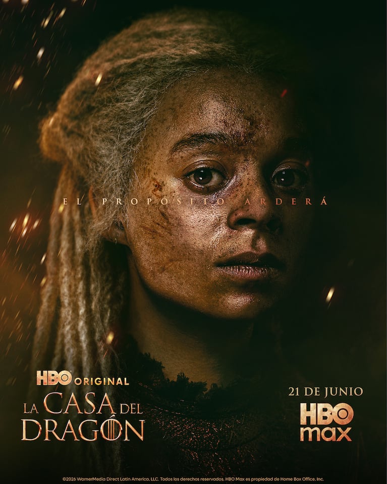 Imagen promocional de La Casa del Dragón (Foto: gentileza HBO Max)