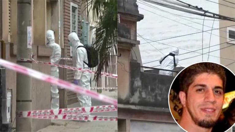 Imágenes del allanamiento a la casa de Claudio Barrelier del 3 de junio de 2026 (Fotos: capturas América TV)