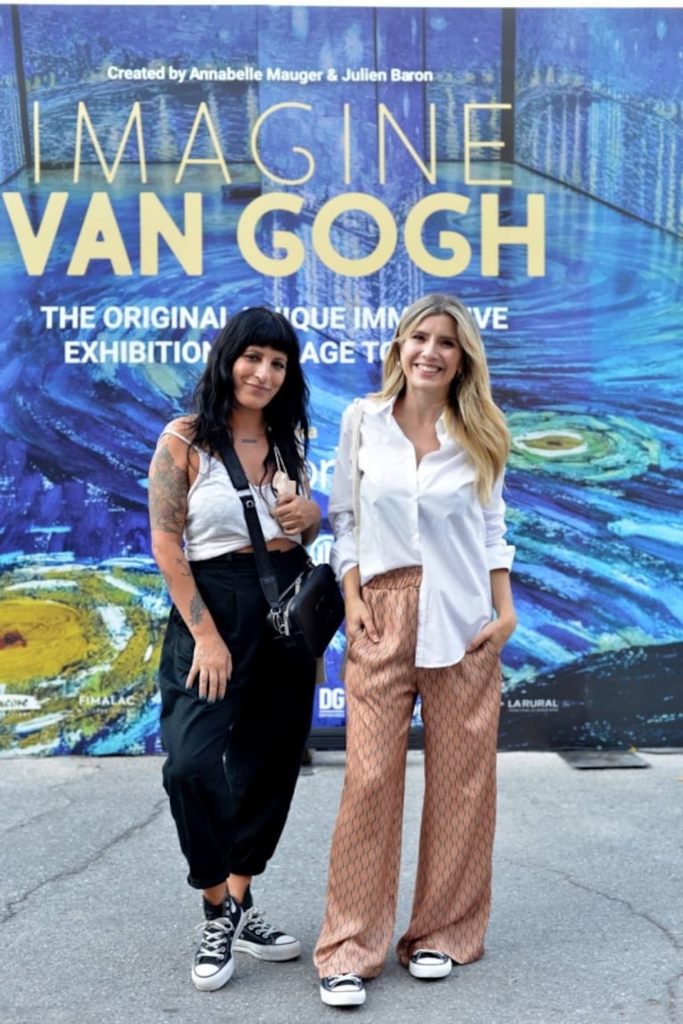 Imagine Van Gogh en La Rural: los looks de los famosos que dijeron presente 