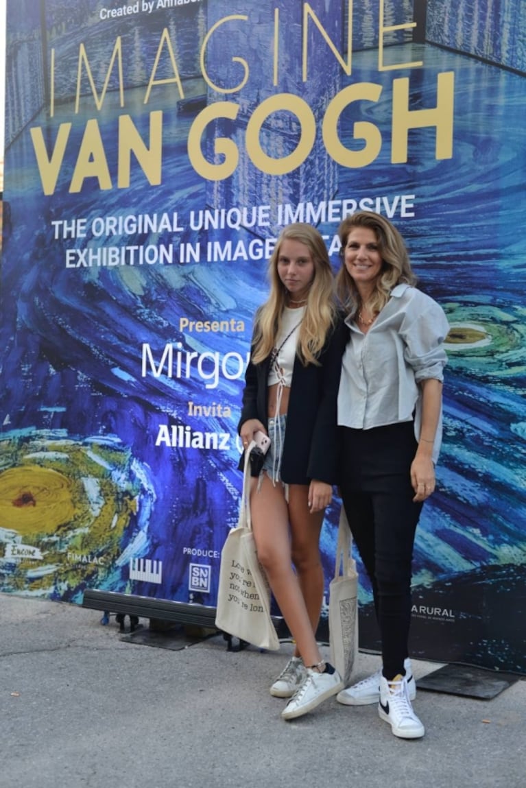 Imagine Van Gogh en La Rural: los looks de los famosos que dijeron presente 