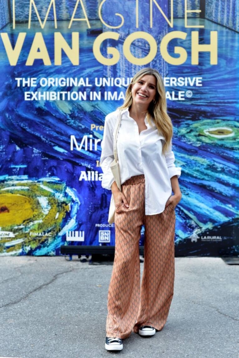 Imagine Van Gogh en La Rural: los looks de los famosos que dijeron presente 