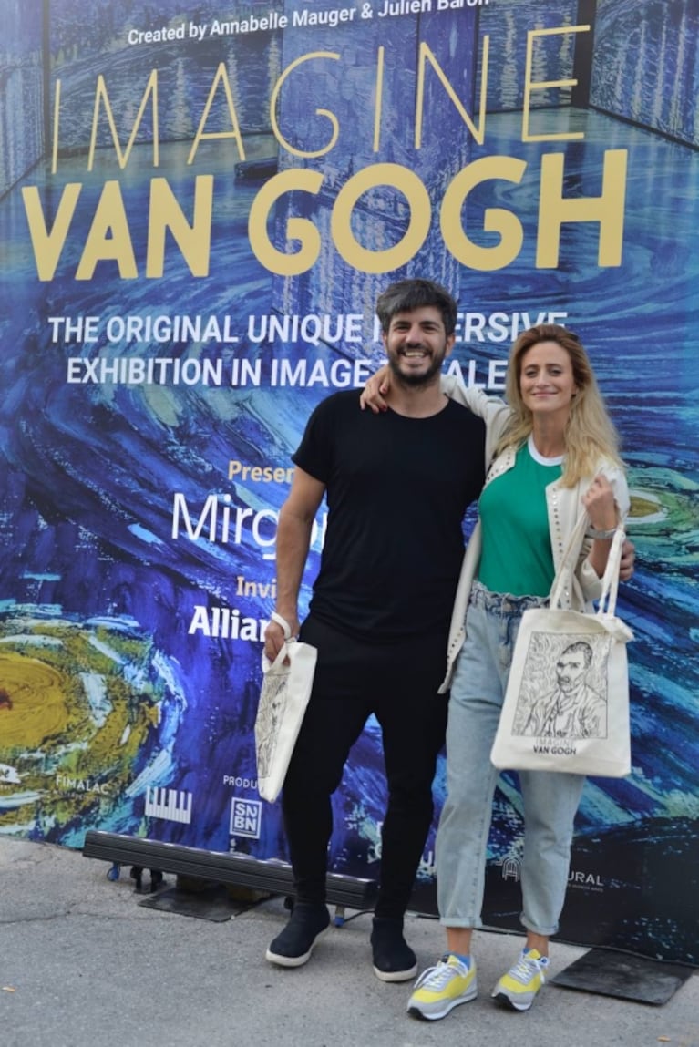 Imagine Van Gogh en La Rural: los looks de los famosos que dijeron presente 