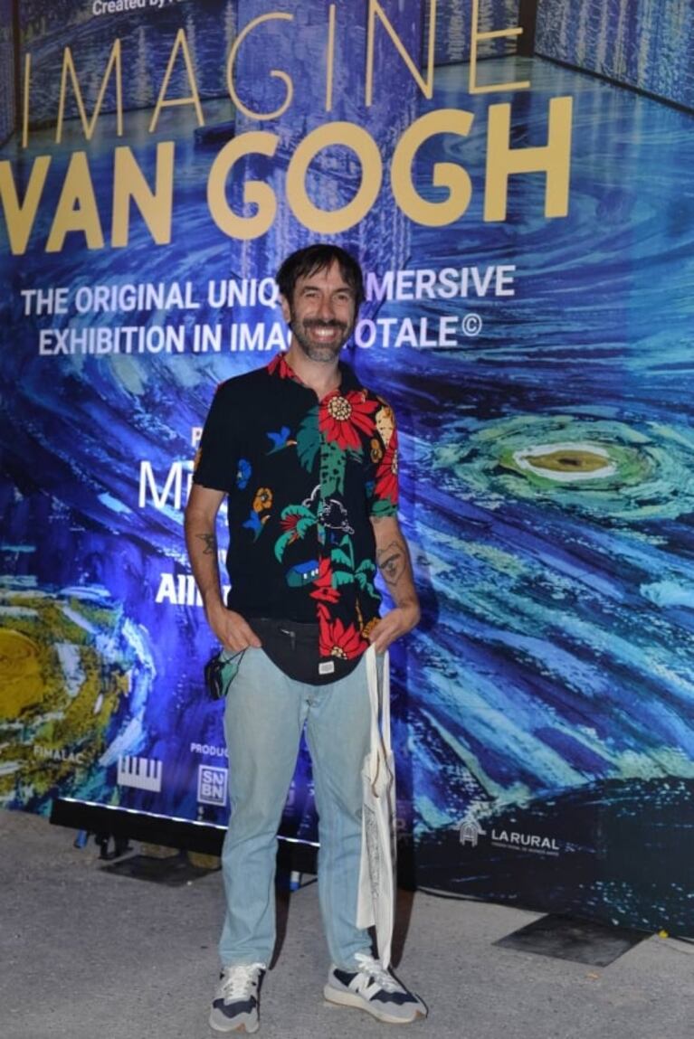 Imagine Van Gogh en La Rural: los looks de los famosos que dijeron presente 