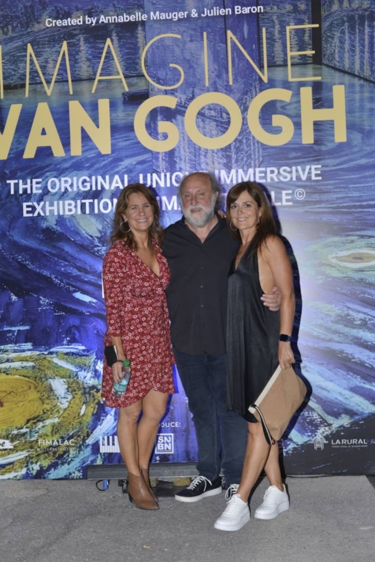 Imagine Van Gogh en La Rural: los looks de los famosos que dijeron presente 