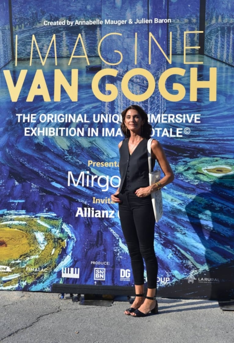 Imagine Van Gogh en La Rural: los looks de los famosos que dijeron presente 