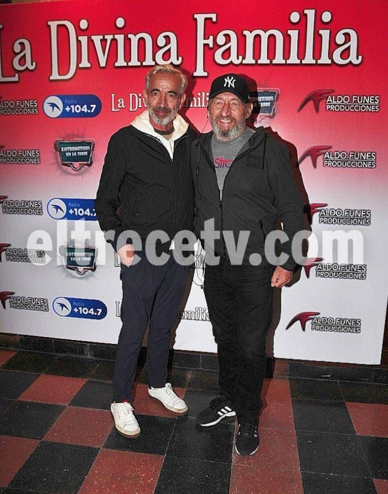Imanol Arias y Aldo Funes. Fuente: RS Fotos