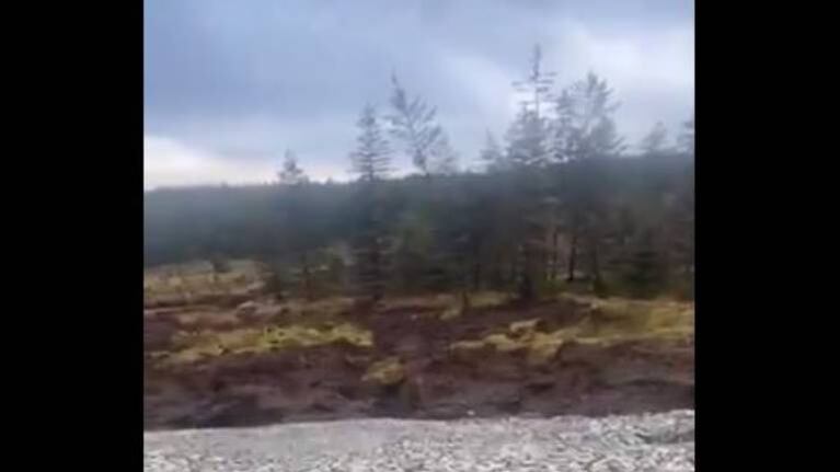 Impactante: el misterioso paisaje movedizo de Irlanda