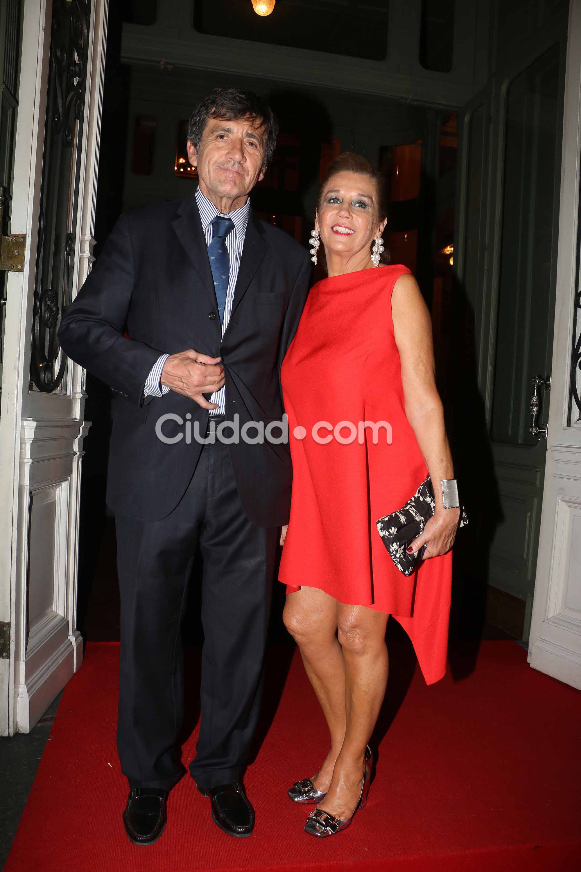 Importantes figuras acompañaron a Macri en el Teatro Colón (Fotos: Movilpress). 