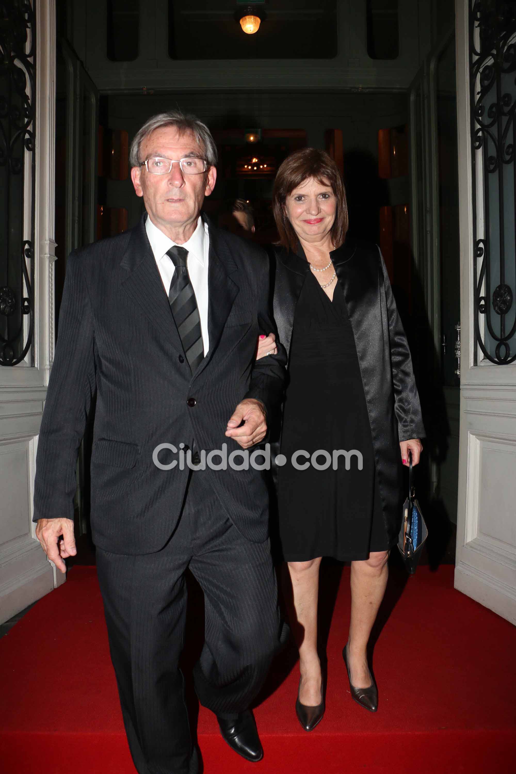Importantes figuras acompañaron a Macri en el Teatro Colón (Fotos: Movilpress). 