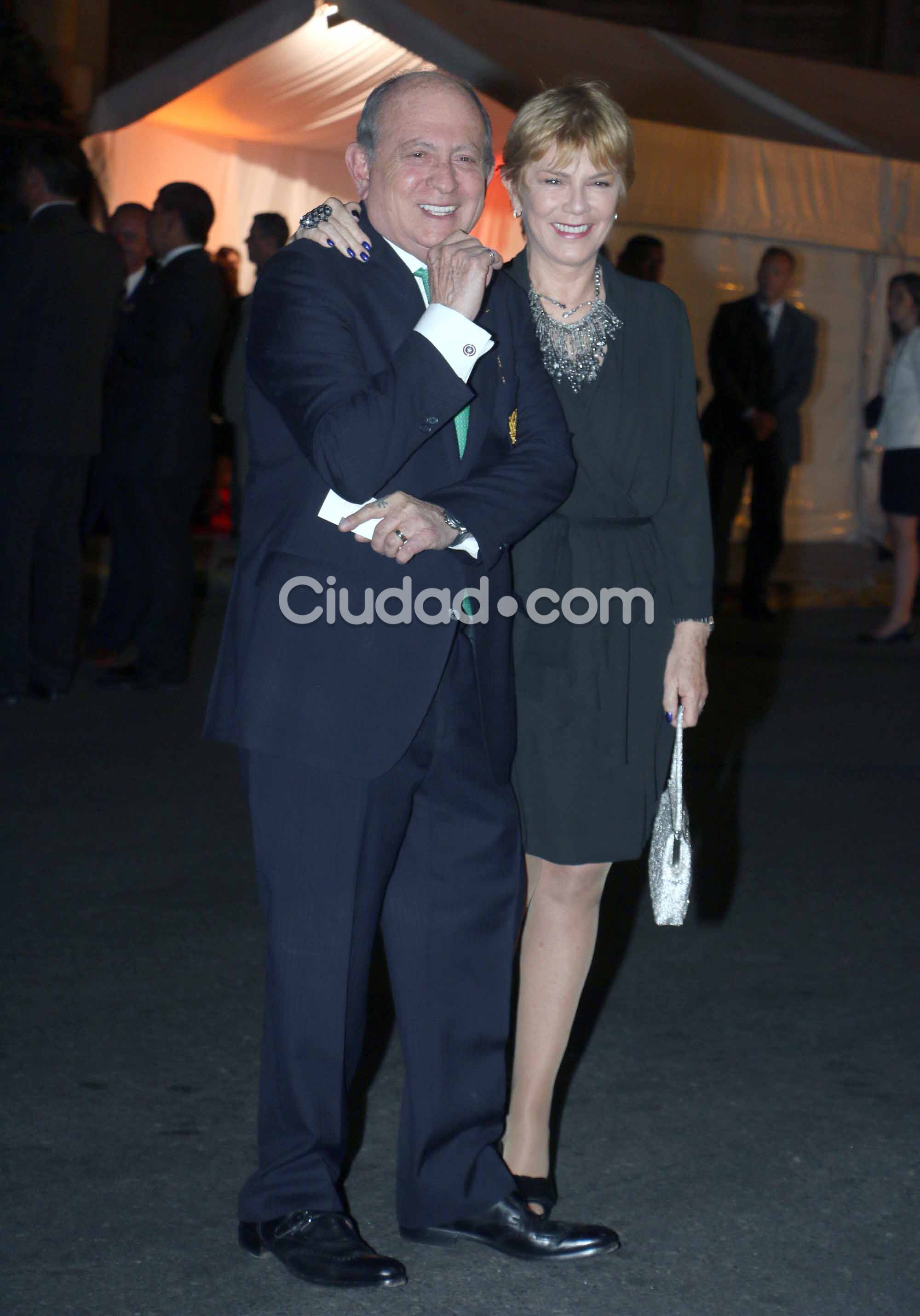 Importantes figuras acompañaron a Macri en el Teatro Colón (Fotos: Movilpress). 