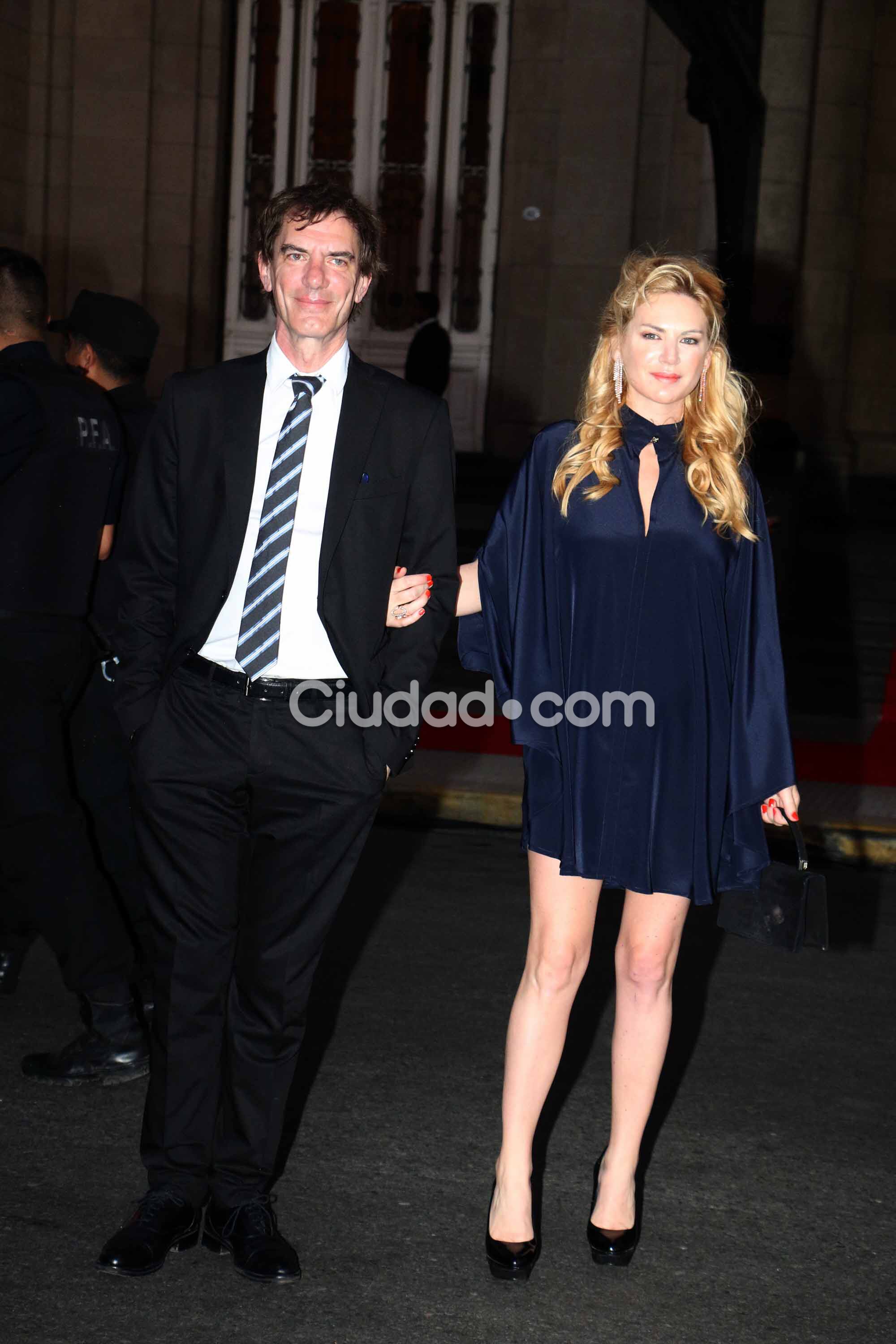 Importantes figuras acompañaron a Macri en el Teatro Colón (Fotos: Movilpress). 