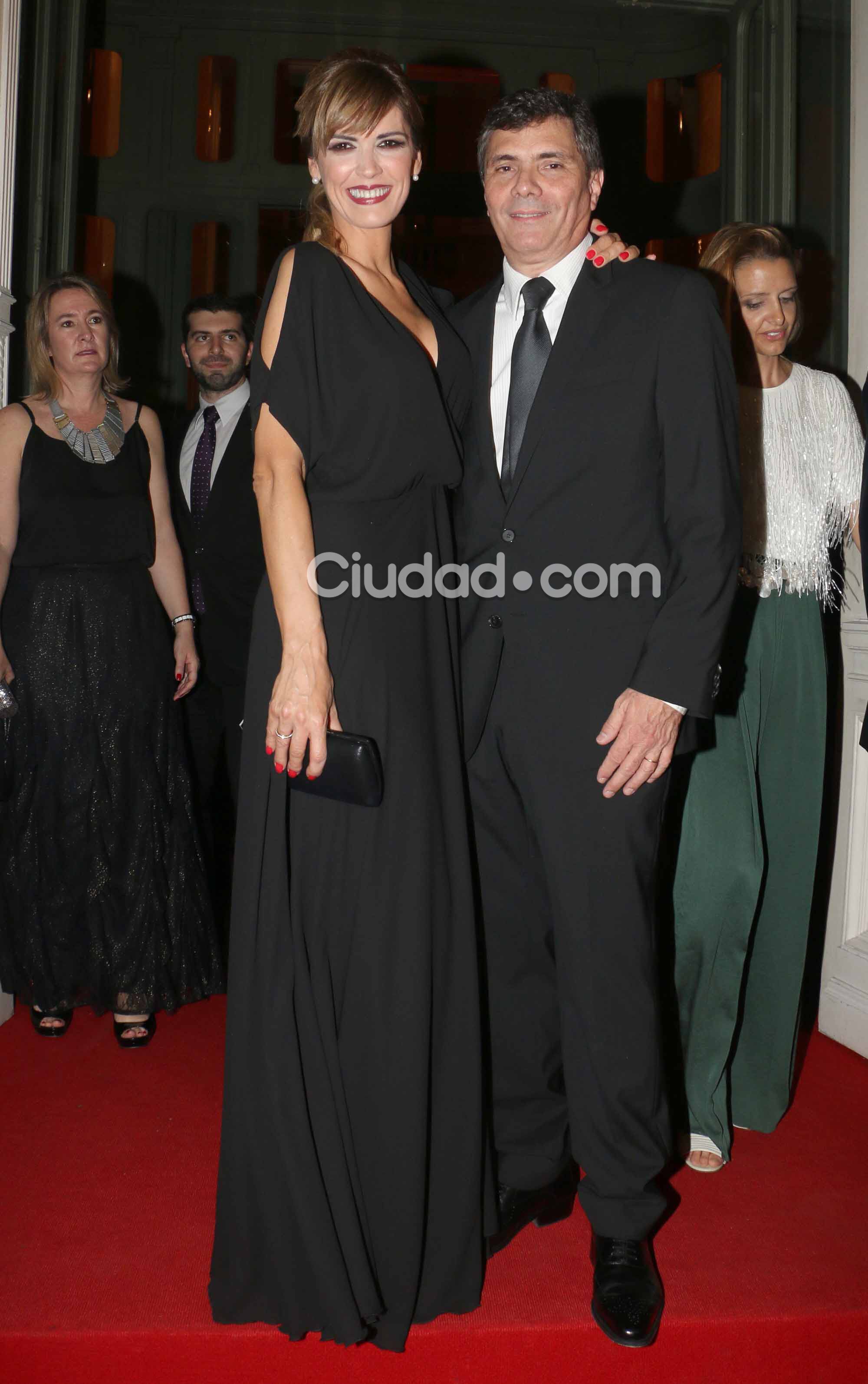 Importantes figuras acompañaron a Macri en el Teatro Colón (Fotos: Movilpress). 
