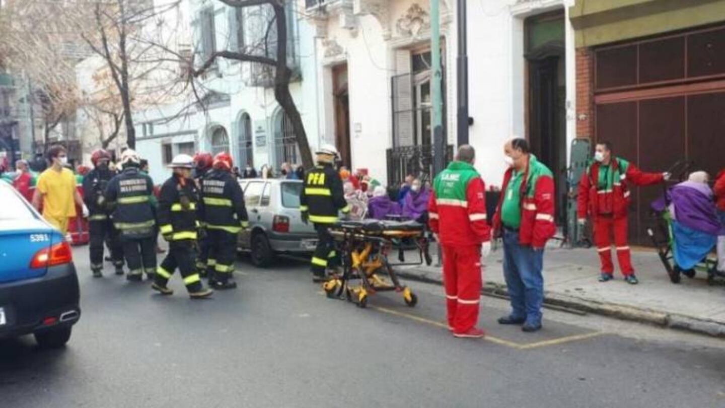 Incendio en un geriátrico de Almagro: tres abuelos fueron trasladados a distintos hospitales