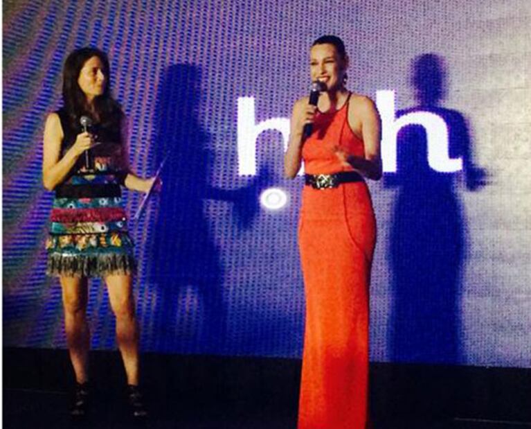  Increíble look de Pampita (Foto: Twitter)
