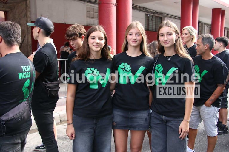 Indiana, Allegra y Sienna Cubero en Párense de manos 3 (Foto: Movilpress)