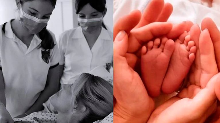 Indiana Cubero visitó a su mamá Nicole Neumann y conoció a Cruz Urcera