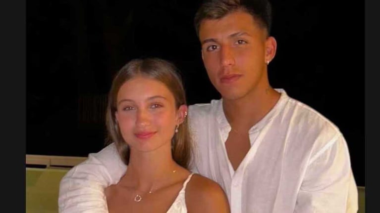 Indiana Cubero y Thiago Silvero. Foto: Instagram @cubero.indiana @thiagosiilvero