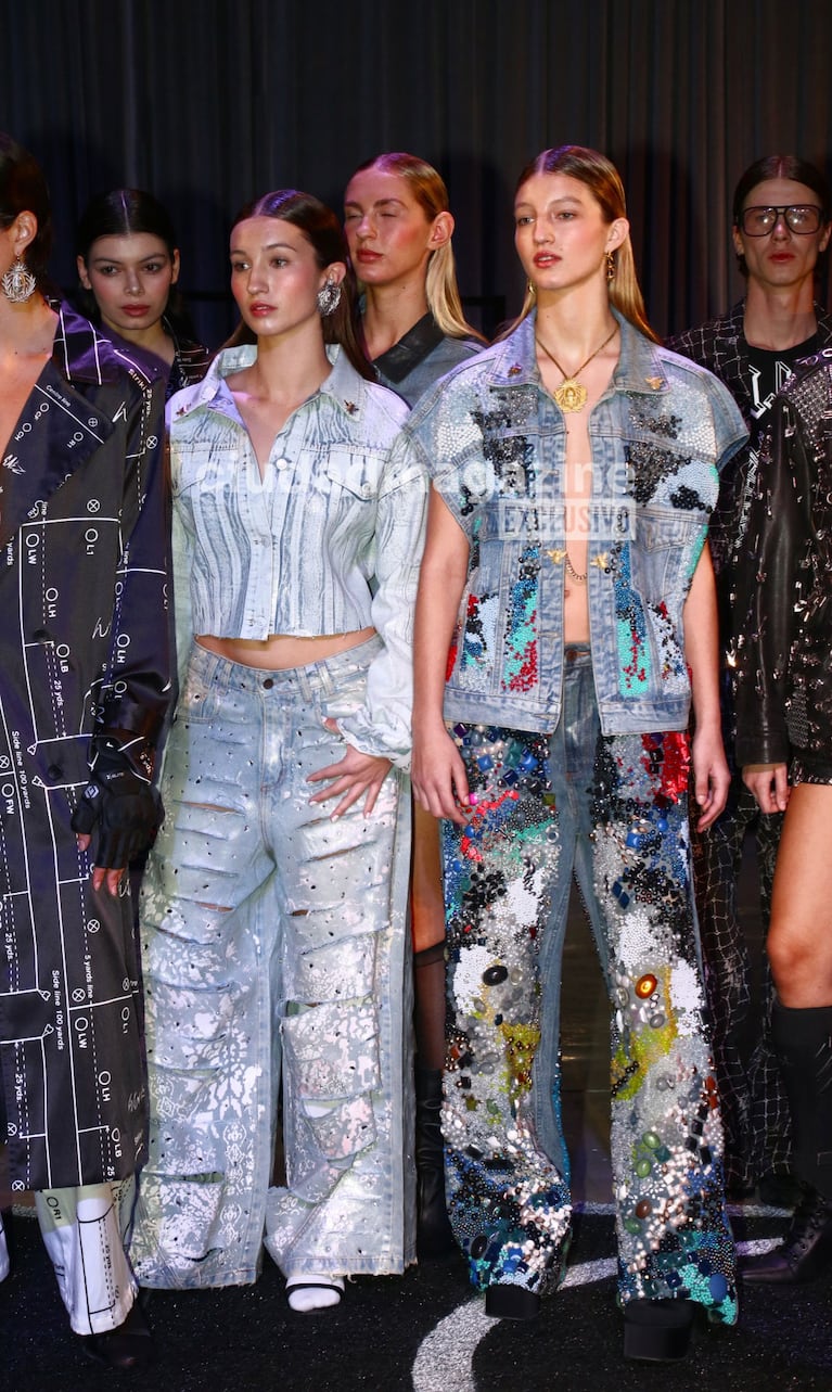 Indiana y Allegra Cubero en el BAFWEEK (Foto: Movilpress).
