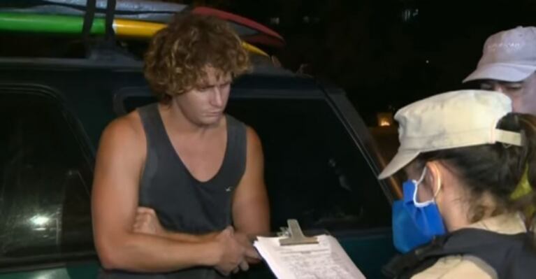 Indignante: el surfer detenido en Panamericana volvió a violar la cuarentena, se dio a la fuga y ahora tiene pedido de captura