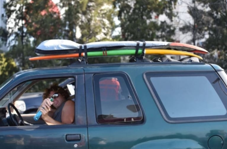 Indignante: el surfer detenido en Panamericana volvió a violar la cuarentena, se dio a la fuga y ahora tiene pedido de captura