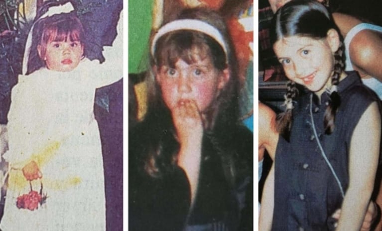 Inédito álbum de fotos retro de Wanda Nara: su niñez, adolescencia y vida en familia antes de la fama