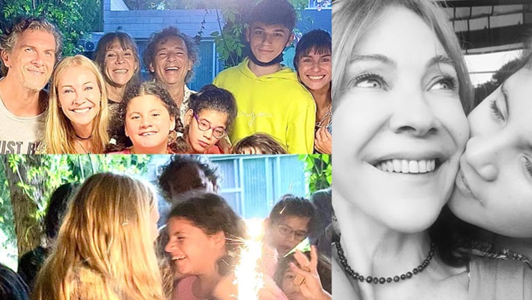 Inés Estévez y Fabián Vena compartieron el festejo de cumpleaños de su hija Vida.