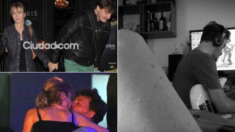 Inés Estévez y Javier Malosetti, enamorados (Foto: Ciudad.com y Twitter)