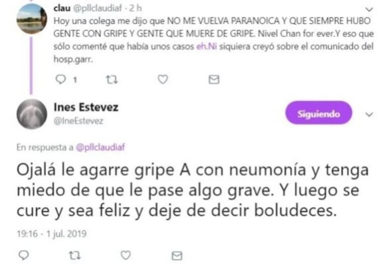Inés Estevez y sus hijas se contagiaron Gripe A y recibió críticas por cómo lo contó en Twitter: su reacción