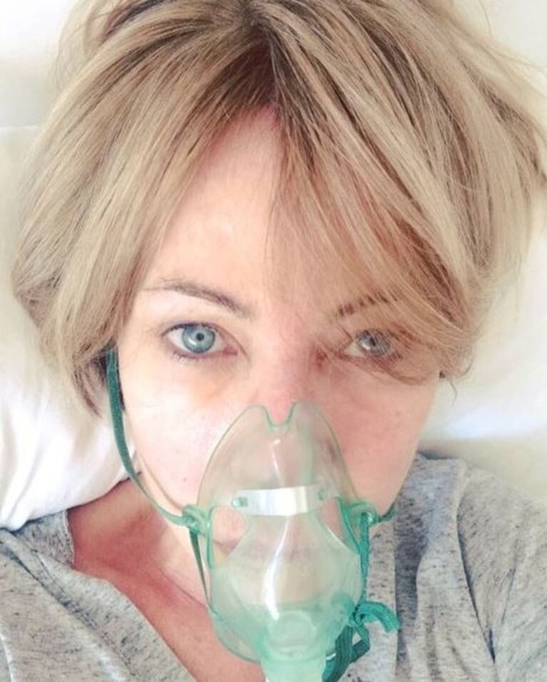 Inés Estevez y sus hijas se contagiaron Gripe A y recibió críticas por cómo lo contó en Twitter: su reacción