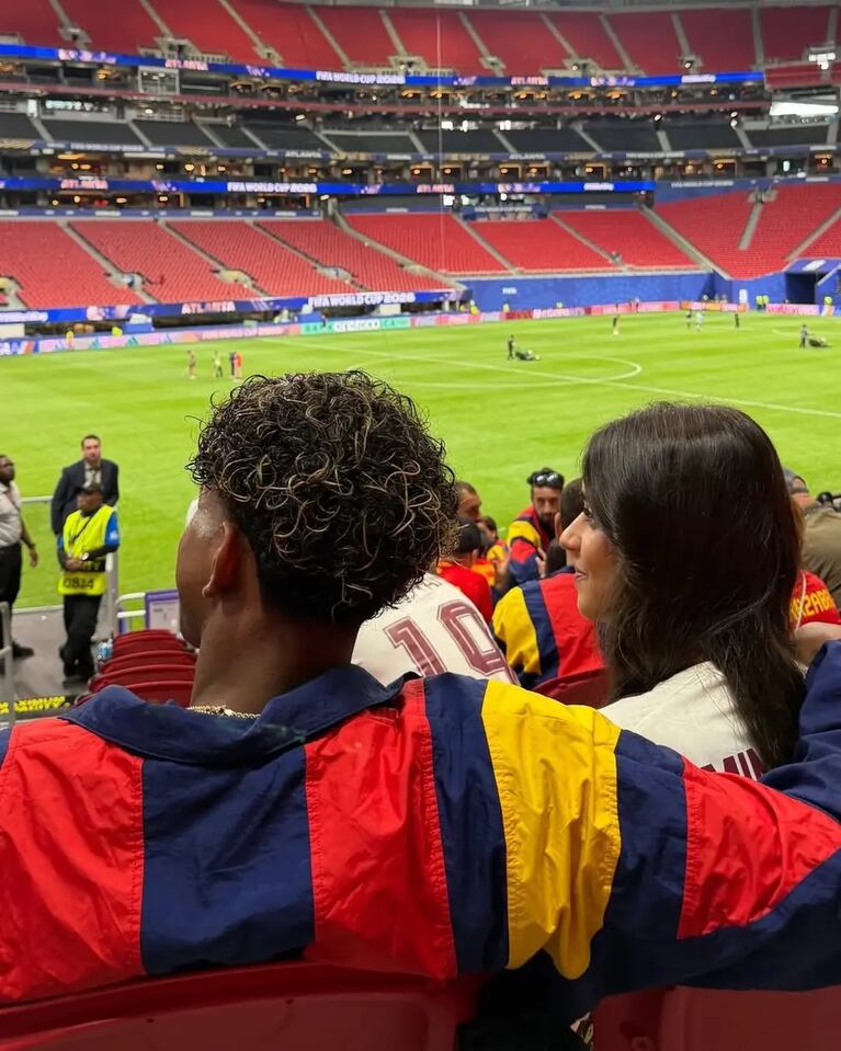 Inés García sigue de cerca cada partido de Lamine Yamal en el Mundial 2026.
