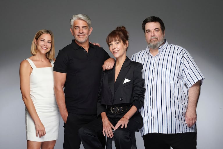 Inés Palombo, Pablo Echarri, Paola Krum y Carlos Portaluppi