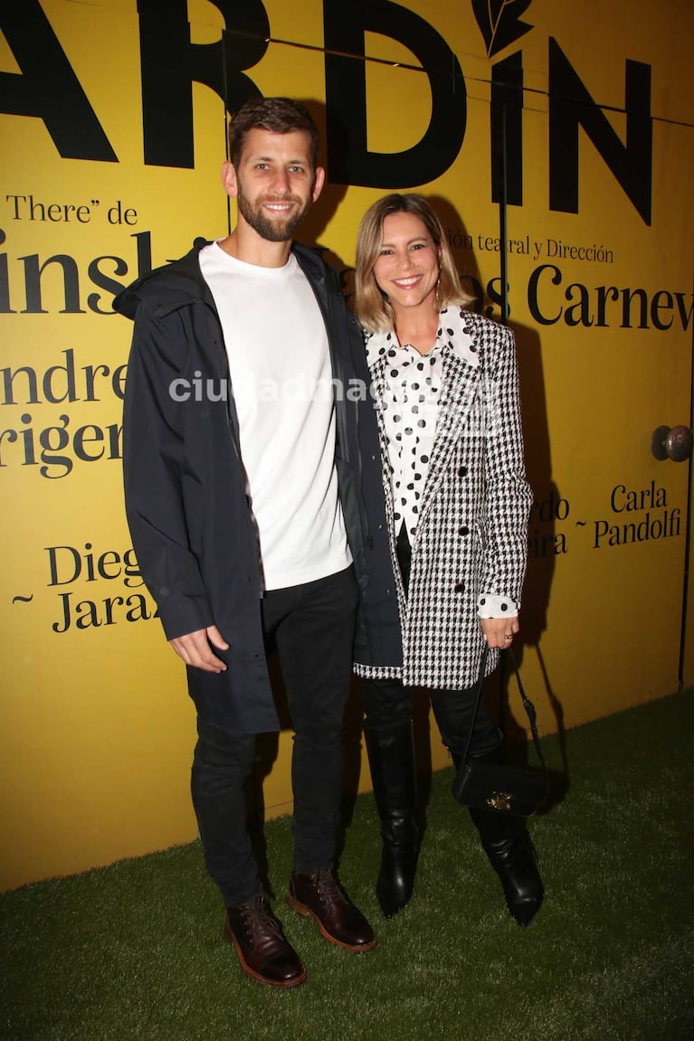 Inés Palombo y Nicolás Ugarte (Foto: Movilpress)