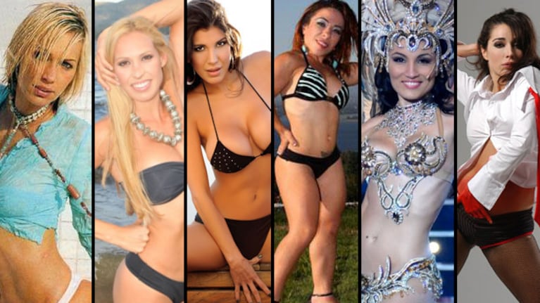 Ingrid Grudke, Estefanía Bacca, Andrea Rincón, Noelia Pompa, Mónica Listorti y Laura Fidalgo.