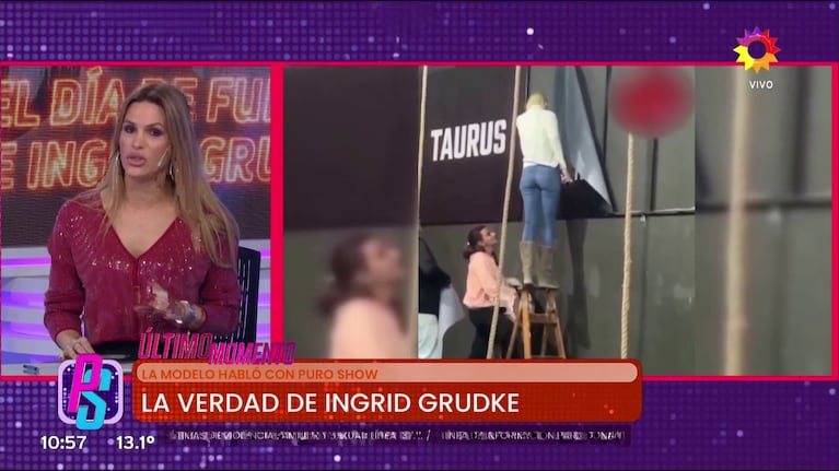 Ingrid Grudke fue denunciada en Misiones (Foto: captura de eltrece).