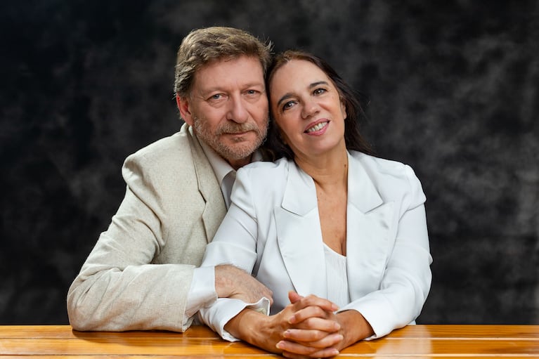Ingrid Pelicori y Osmar Núñez