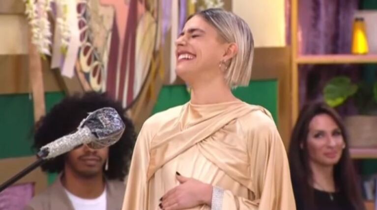 Insólita frase de un concursante de Corte y confección al mostrar un diseño con una embarazada: "La embaracé, es mi creación"