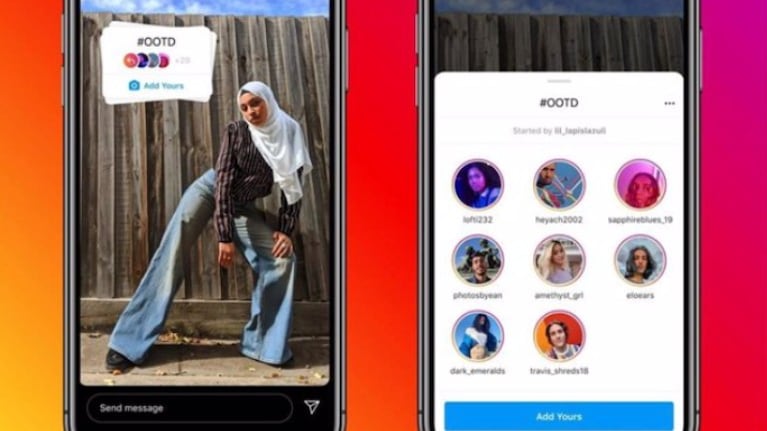 Instagram Add Yours llega a las Historias para personalizarlas con hilos públicos