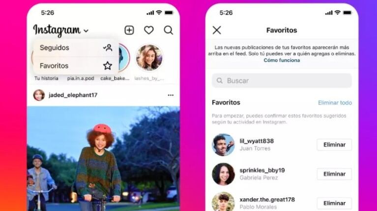 Instagram permite ver en el feed las últimas publicaciones de las cuentas favoritas