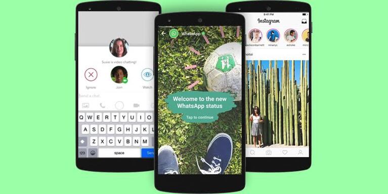¿Instagram y WhatsApp en una sola storie?