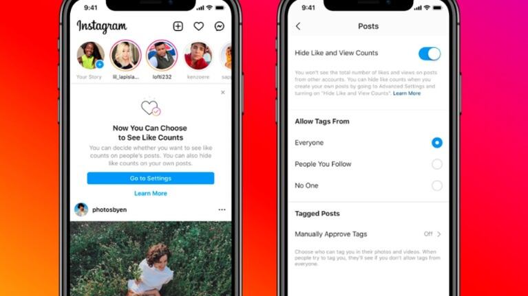 Instagram ya ofrece a todos los usuarios la opción de ocultar el recuento de Me gusta. Foto: AP.