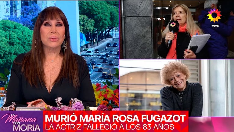 Investigan la muerte de María Rosa Fugazot: intervino la Policía y ordenaron una autopsia (eltrece)