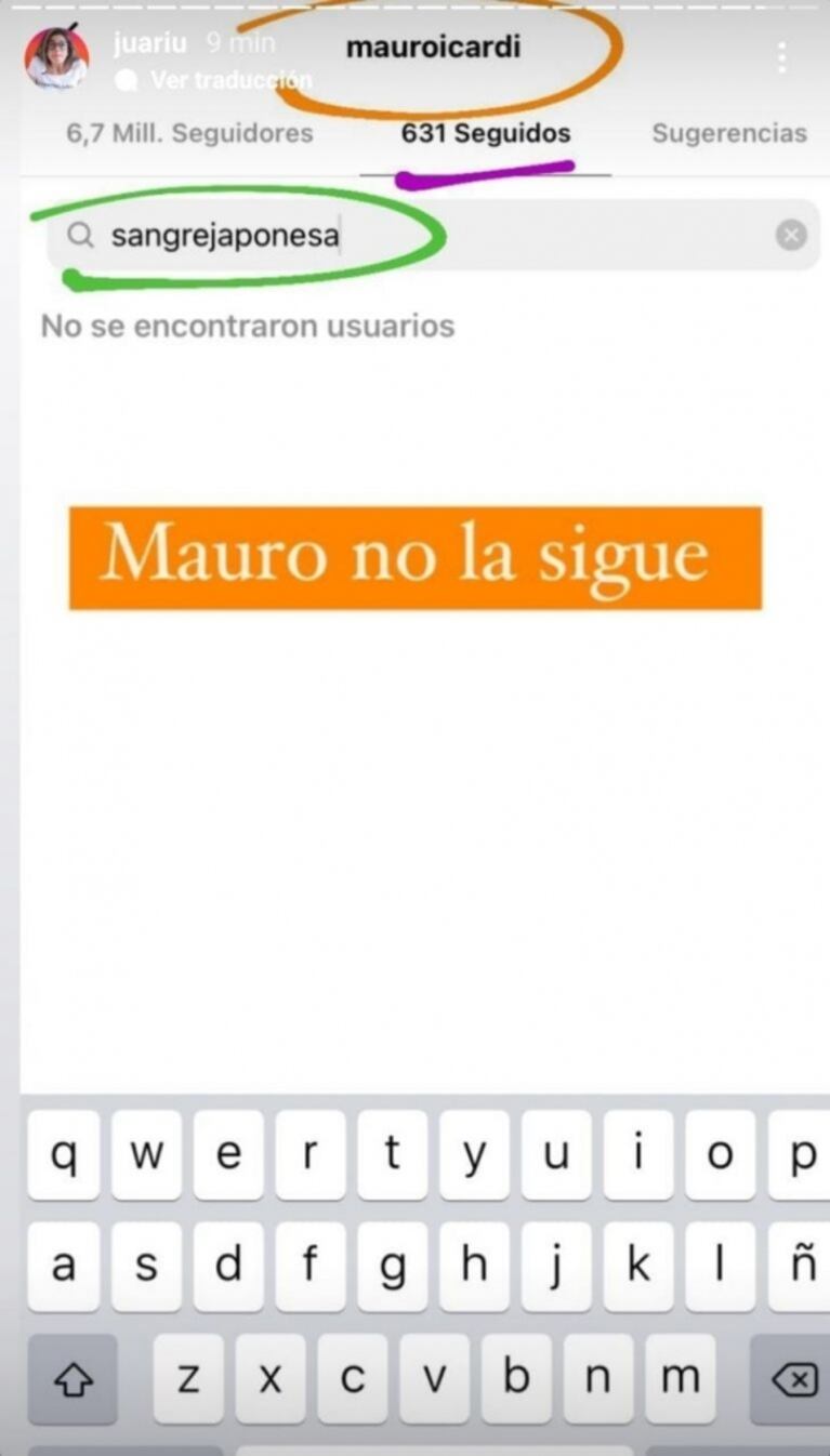 Involucran a China Suárez en el escándalo de Wanda y Mauro Icardi: Nara la dejó de seguir y hay likes del futbolista