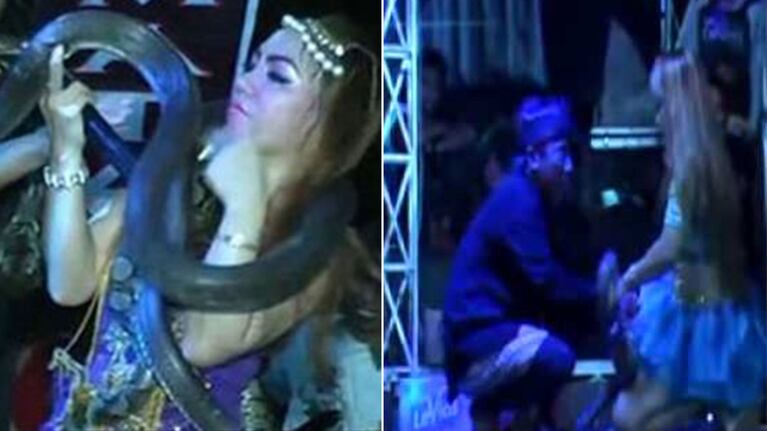 Irma Bule murió en el escenario tras ser mordida por una cobra. 