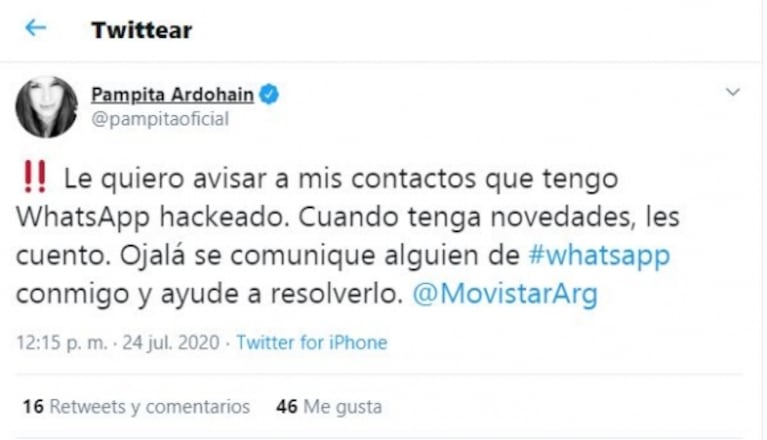 Irónico 'dardo' de Mariana Brey contra Pampita tras anunciar que le hackearon WhatsApp: "La hackean en cuotas"